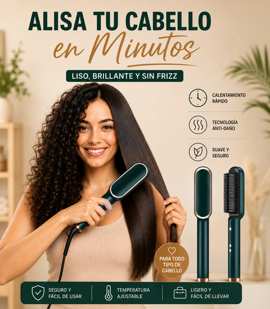 Cepillo Alisador Profesional